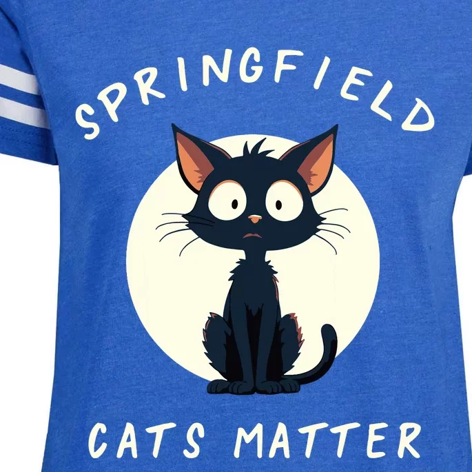 Funny Springfield Cats Matter For Cat Ladies Enza Ladies Jersey Football T-Shirt