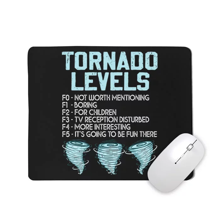 Funny Storm Chaser Chasing Mousepad