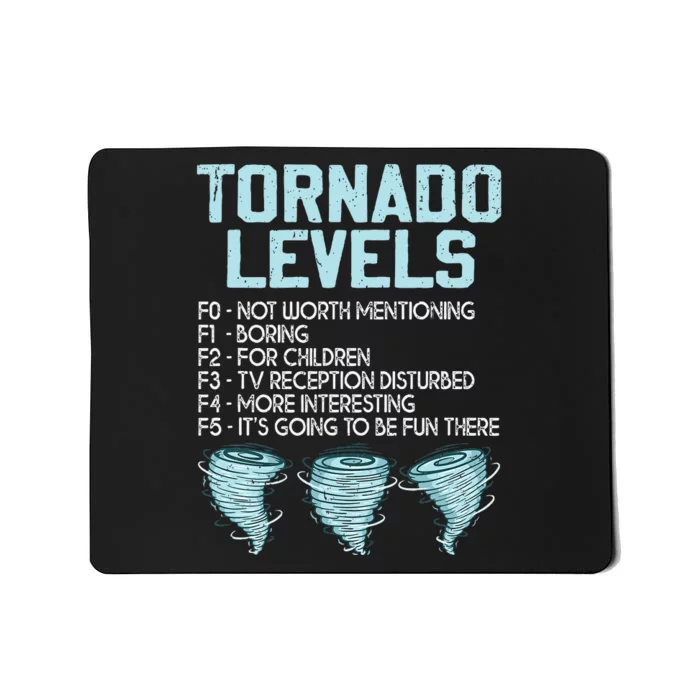 Funny Storm Chaser Chasing Mousepad