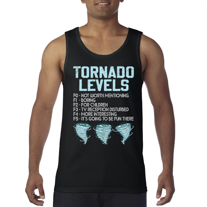 Funny Storm Chaser Chasing Tank Top