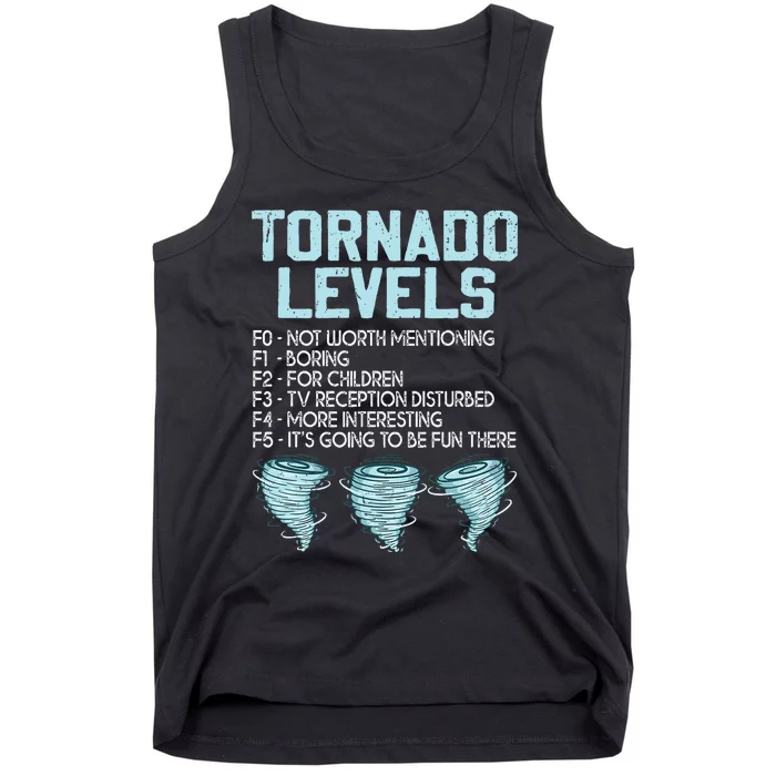 Funny Storm Chaser Chasing Tank Top