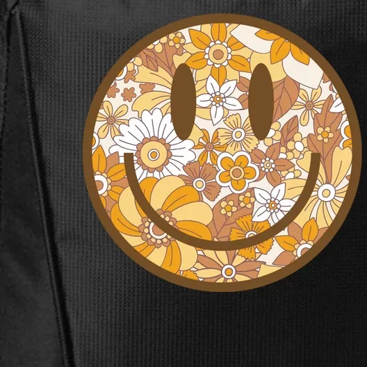 Floral Smiley Cute Gift City Backpack