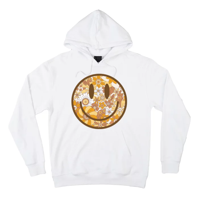 Floral Smiley Cute Gift Hoodie