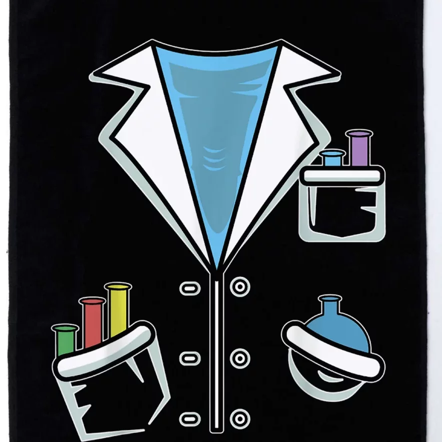 Funny Scientist Costume Chemist Science Halloween Platinum Collection Golf Towel