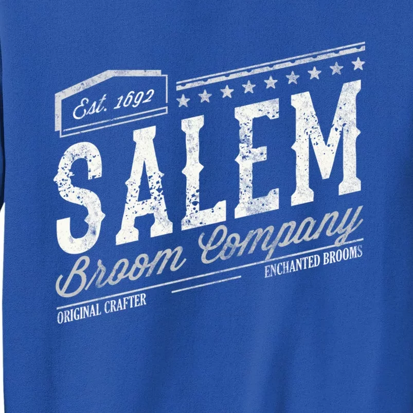 Funny Scary Company Olde Salem Massachusetts Witch Broom Co Gift Sweatshirt