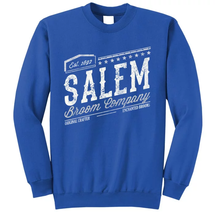 Funny Scary Company Olde Salem Massachusetts Witch Broom Co Gift Sweatshirt