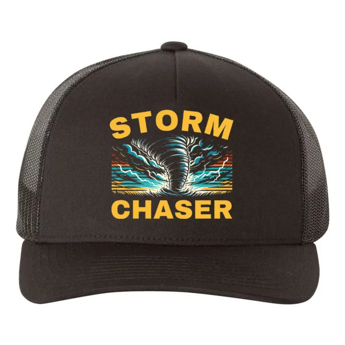 Future Storm Chaser Storm Chasing Tornado Meteorology Yupoong Adult 5-Panel Trucker Hat