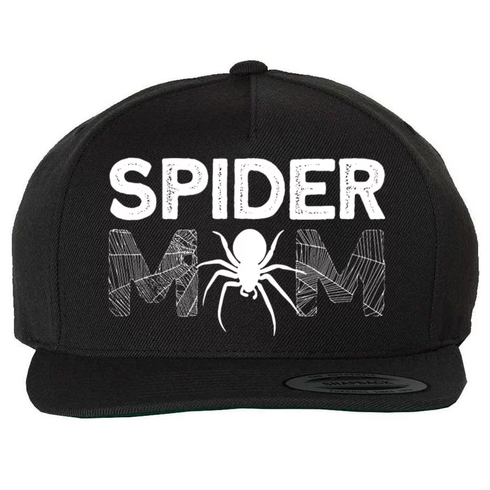 Funny Spider Design For Women Girl Sarachnid Spidey Lovers Wool Snapback Cap