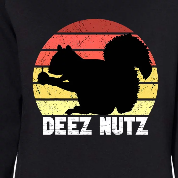 Funny Saying Deez Nutz Christmas Gopher Ugly Xmas Womens California Wash Sweatshirt