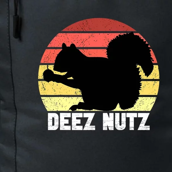 Funny Saying Deez Nutz Christmas Gopher Ugly Xmas Daily Commute Backpack