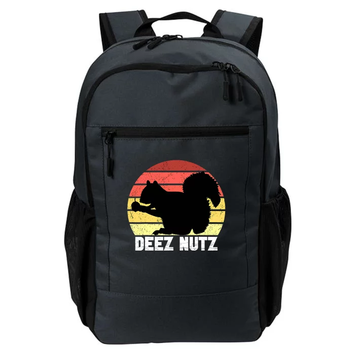 Funny Saying Deez Nutz Christmas Gopher Ugly Xmas Daily Commute Backpack