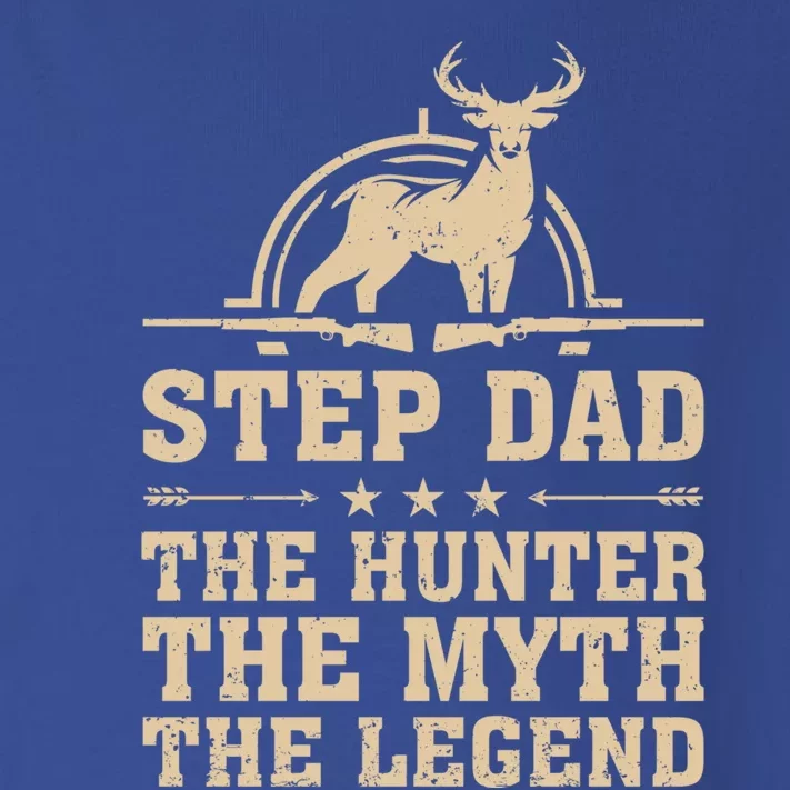 Funny Step Dad The Hunter The Myth The Legend Fathers Day Cute Gift Toddler Long Sleeve Shirt