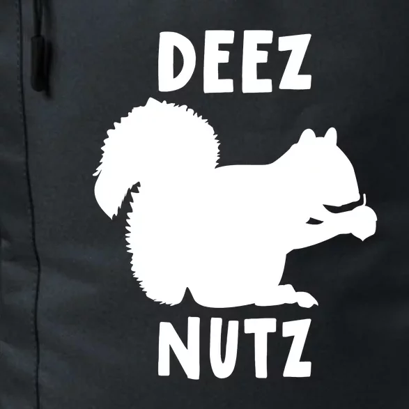 Funny Saying Deez Nutz Christmas Gopher Ugly Xmas Gift Daily Commute Backpack