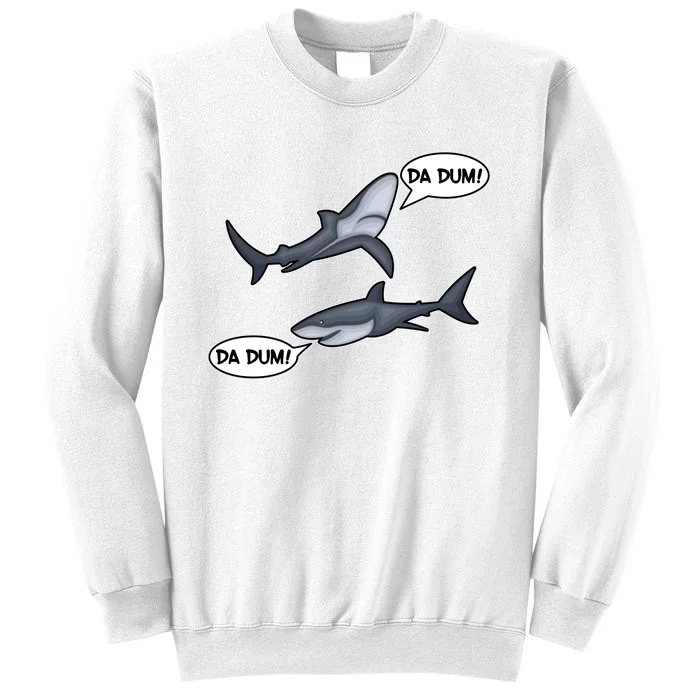 Funny Shark Da Dum Da Dum Sweatshirt