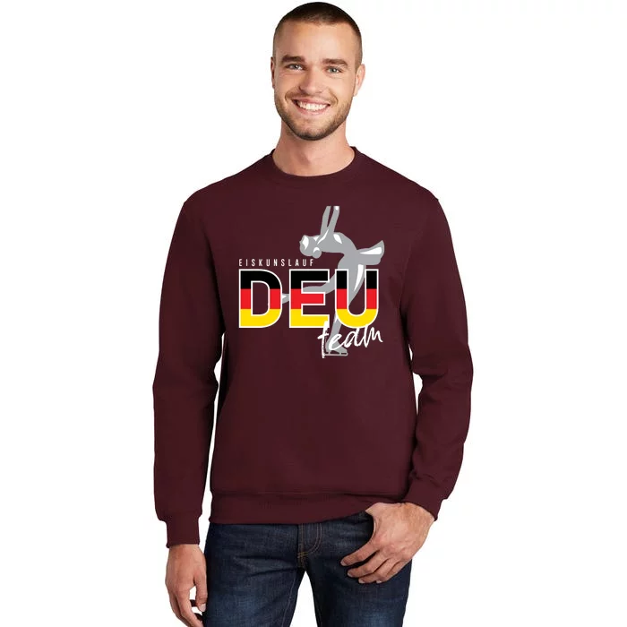 Figure Skating Deutschland Tall Sweatshirt