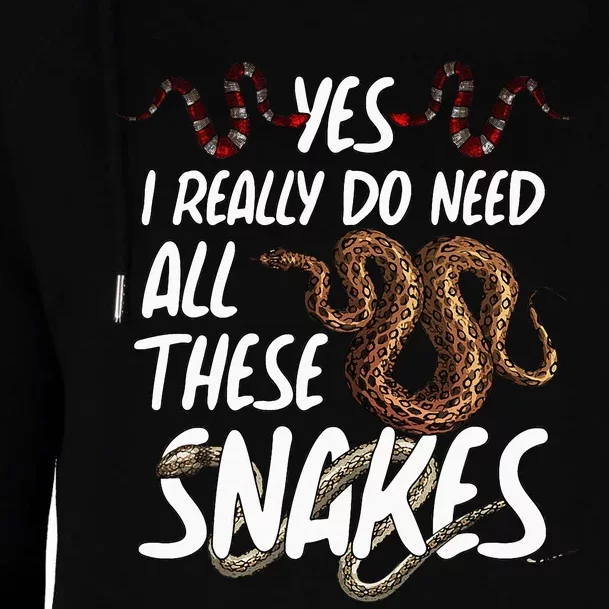 Funny Snake Designs For Men Women Herpetology Reptile Lovers Womens Funnel Neck Pullover Hood