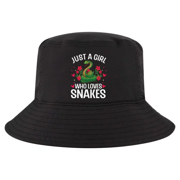 Funny Snake Design For Girl Women Snake Lover Cool Comfort Performance Bucket Hat