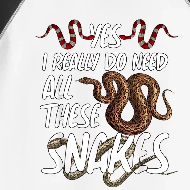 Funny Snake Designs For Men Women Herpetology Reptile Lovers Toddler Fine Jersey T-Shirt