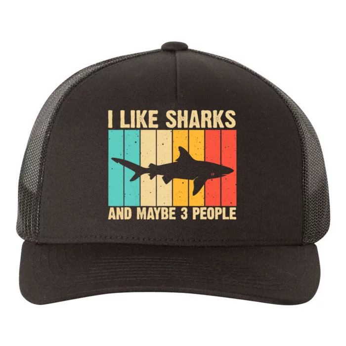 Funny Shark Design For Animal Shark Stuff Yupoong Adult 5-Panel Trucker Hat