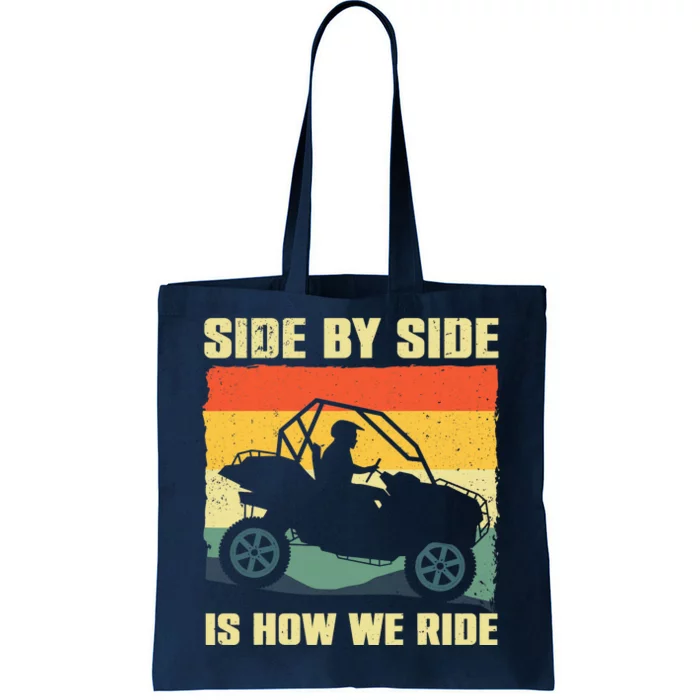 Funny SxS Design SxS UTV Side By Side Vehicle Tote Bag