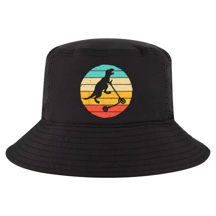 Funny Scooter Dinosaur T-rex Stunt Designs Cool Comfort Performance Bucket Hat