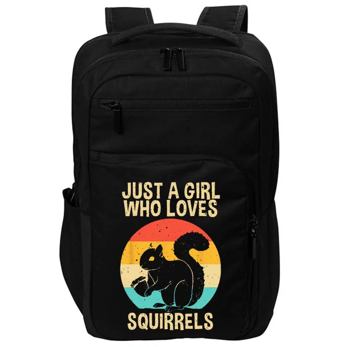 Funny Squirrel Designs For  Mom Chipmunk Lovers Impact Tech Backpack