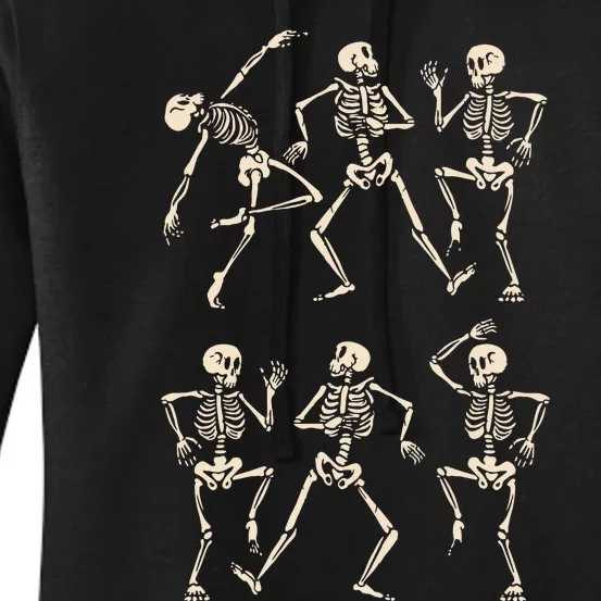 Funny Skeletons Dance Halloween For Kids Women's Pullover Hoodie