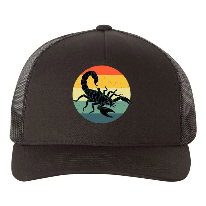 Funny Scorpion Design For Scorpio Lover Scorpion Yupoong Adult 5-Panel Trucker Hat