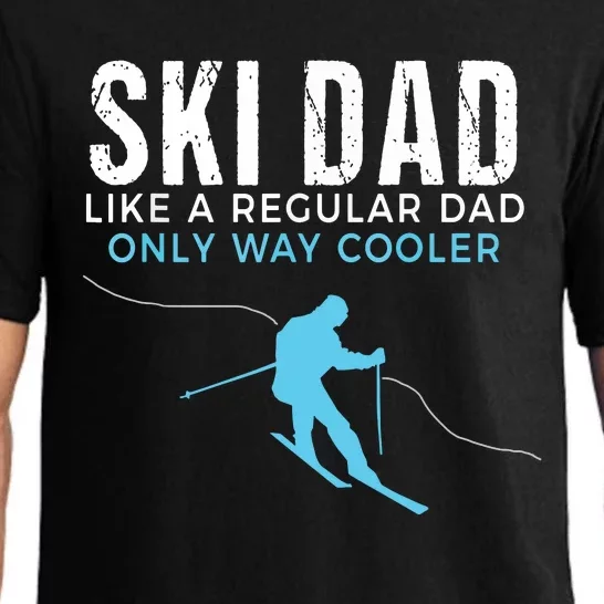 Funny Ski Dad Skier Pajama Set