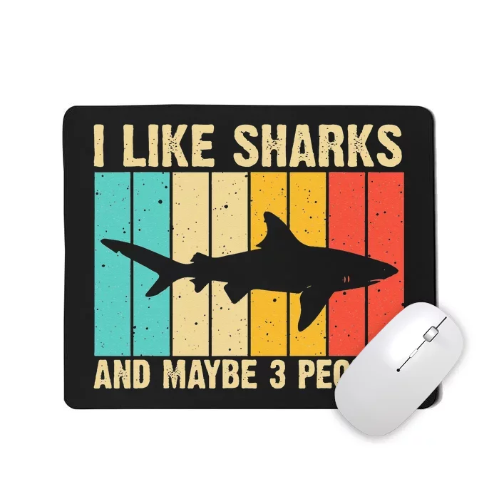 Funny Shark Design For  Animal Shark Stuff Mousepad