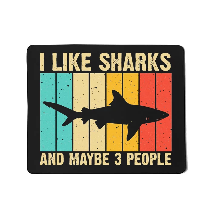 Funny Shark Design For  Animal Shark Stuff Mousepad