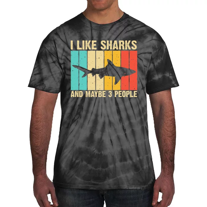 Funny Shark Design For  Animal Shark Stuff Tie-Dye T-Shirt