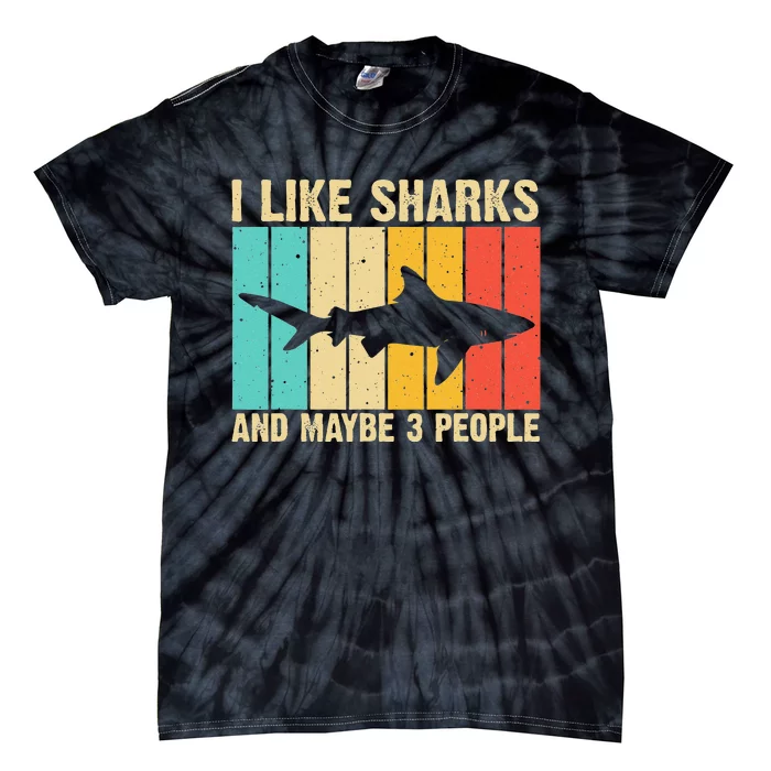 Funny Shark Design For  Animal Shark Stuff Tie-Dye T-Shirt