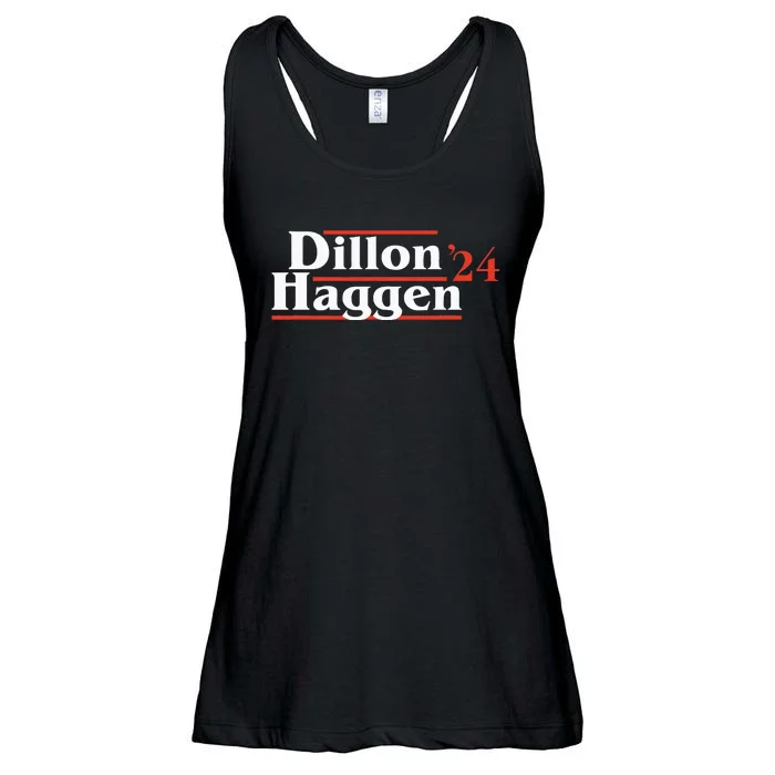 Funny Sheriff Dillon Festus 2024 Campaign Ladies Essential Flowy Tank