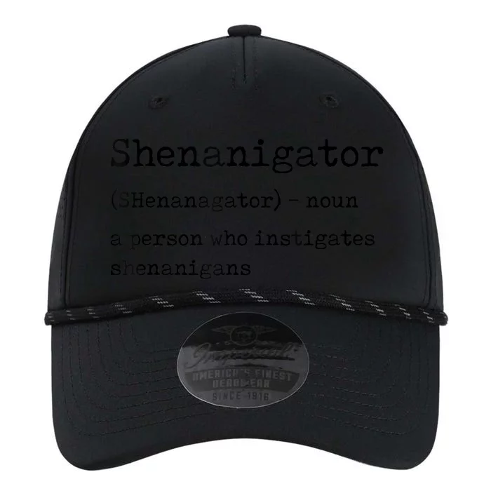 Funny Shenanigator Definition St Patricks Day Gift Performance The Dyno Cap