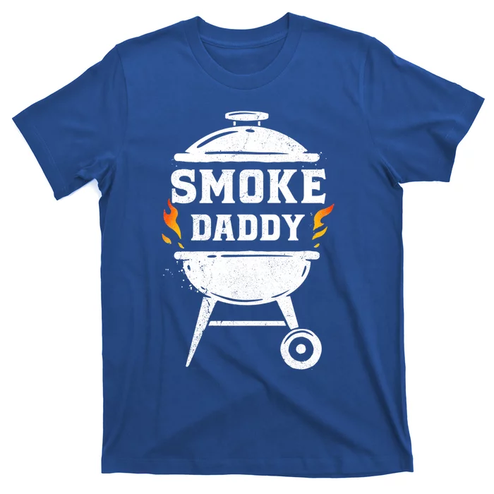 Funny Smoke Daddy Meat Smoking Bbq Grill Lover Pit Master Great Gift T-Shirt