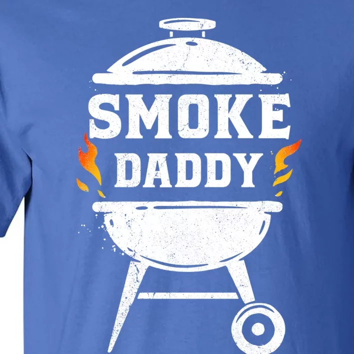 Funny Smoke Daddy Meat Smoking Bbq Grill Lover Pit Master Great Gift Tall T-Shirt