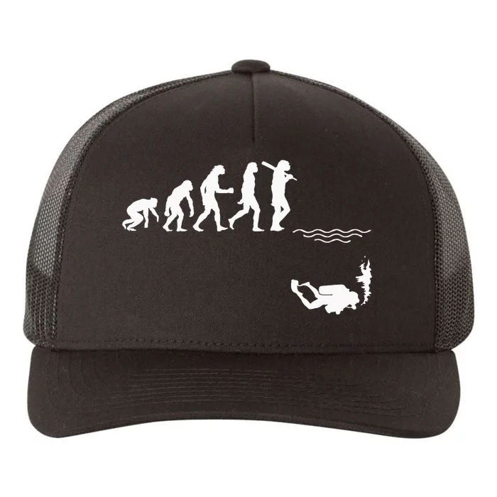 Funny Scuba Diving Professional Scuba Diver Yupoong Adult 5-Panel Trucker Hat