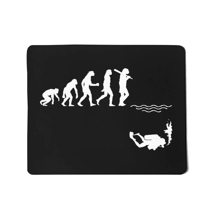 Funny Scuba Diving Professional Scuba Diver Mousepad