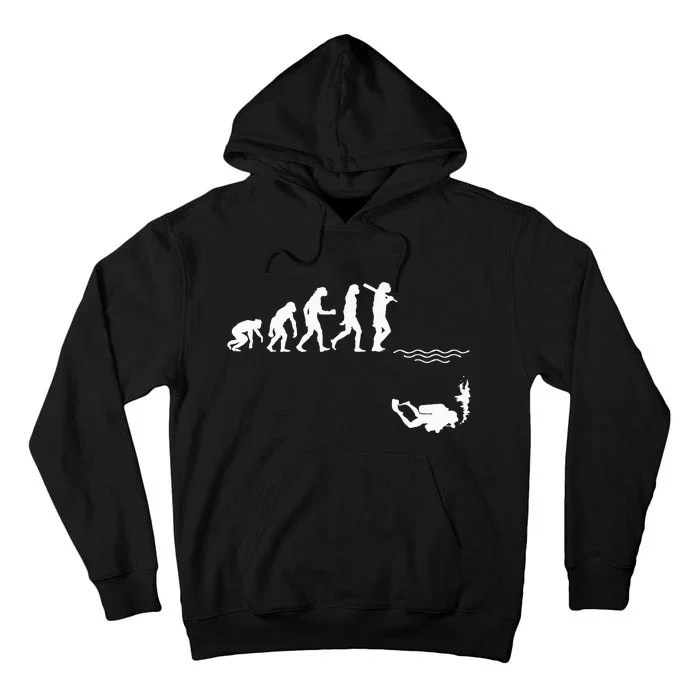 Funny Scuba Diving Professional Scuba Diver Tall Hoodie