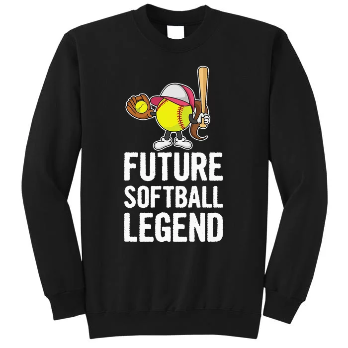 Fastpitch Softball Design for your Future Softball Son Sweatshirt