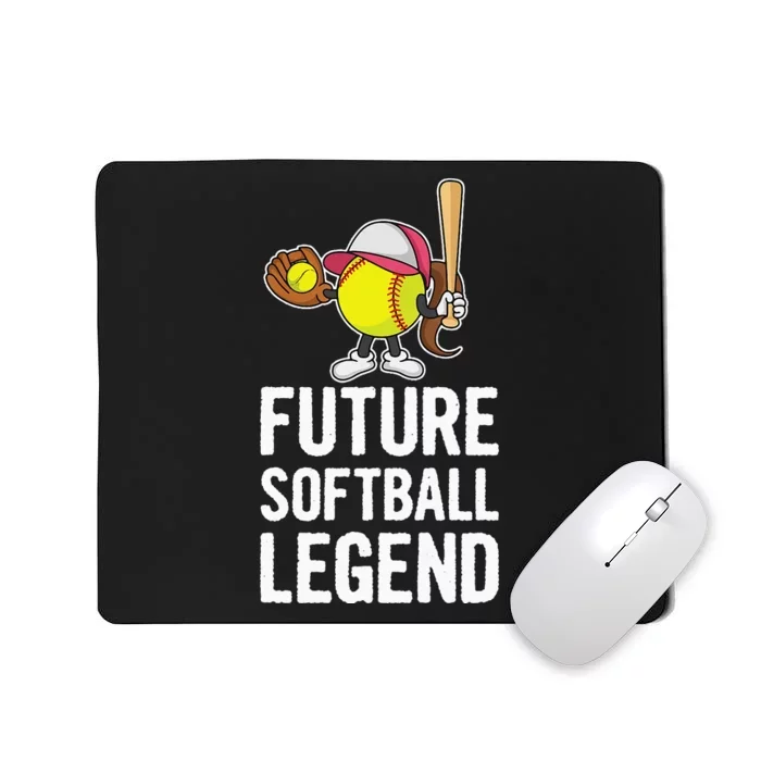 Fastpitch Softball Design for your Future Softball Son Mousepad