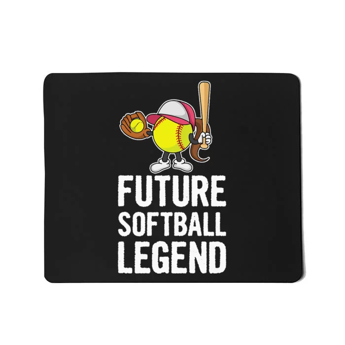 Fastpitch Softball Design for your Future Softball Son Mousepad