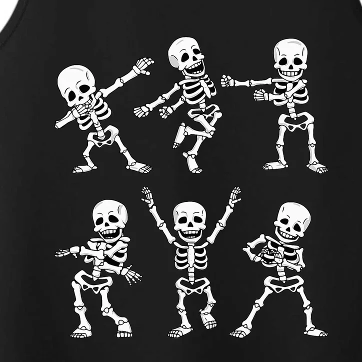 Funny Skeletons Dance Halloween Costume Performance Tank