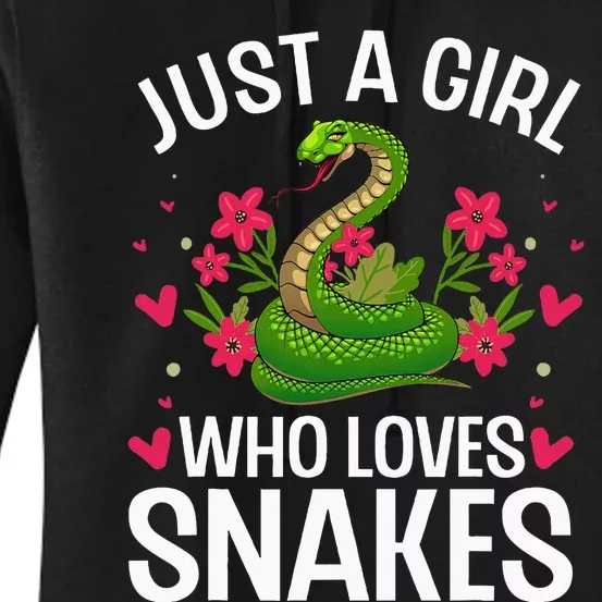 Funny Snake Design Snake Lover Women's Pullover Hoodie