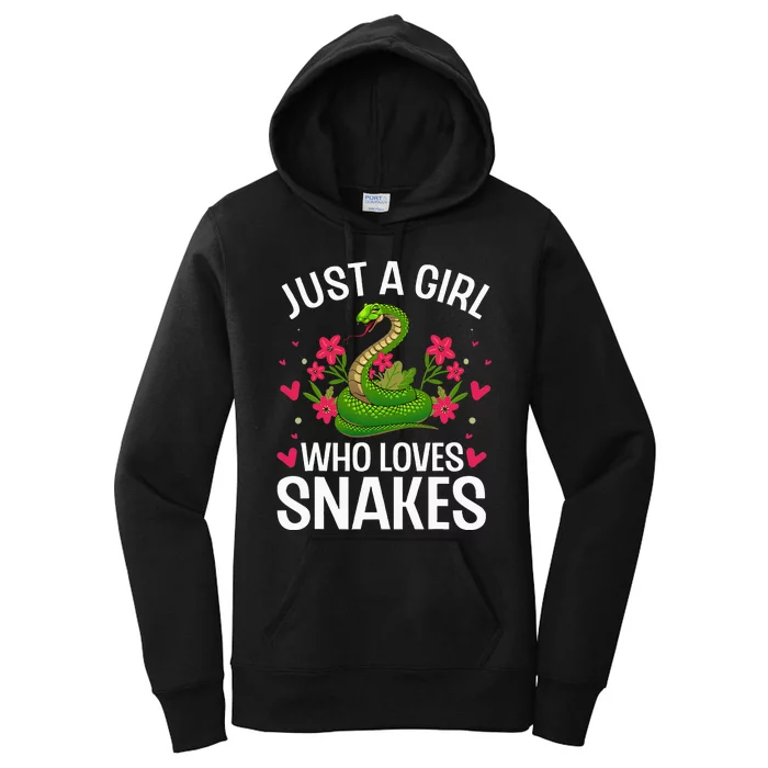 Funny Snake Design Snake Lover Women's Pullover Hoodie