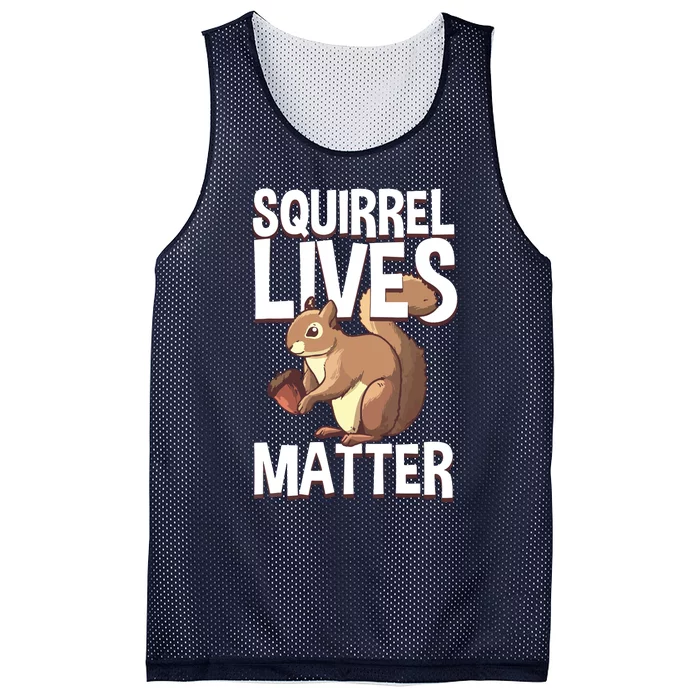 Funny Squirrel Designs For Chipmunk Lovers Mesh Reversible Basketball Jersey Tank