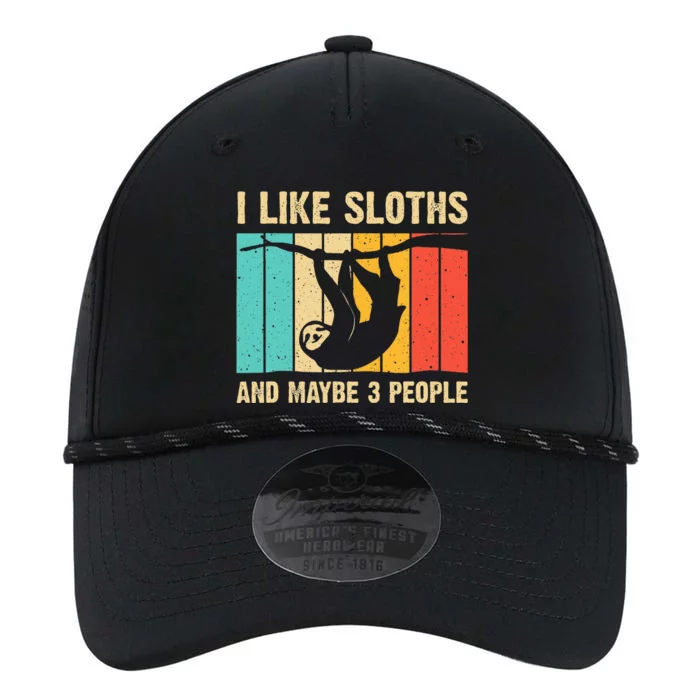 Funny Sloth Design For Sloth Lover Performance The Dyno Cap