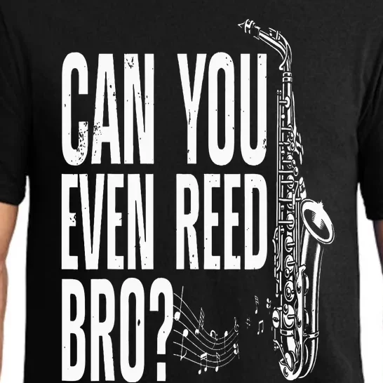 Funny Saxophone Design For  Saxophone Player Reed Pajama Set