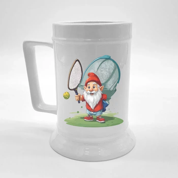 Funny Sports Design Pickleball Dwarf Cucumber Meaningful Gift Front & Back Beer Stein